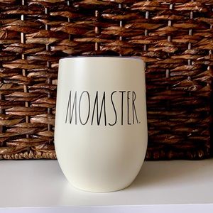 NWT Rae Dunn MOMSTER insulated wine tumbler